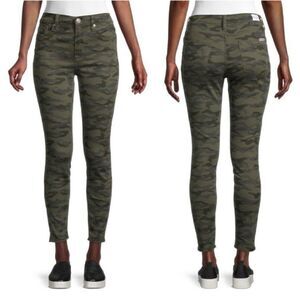 NWT Hudson camo Blair Skinny ankle high rise jeans Size 28